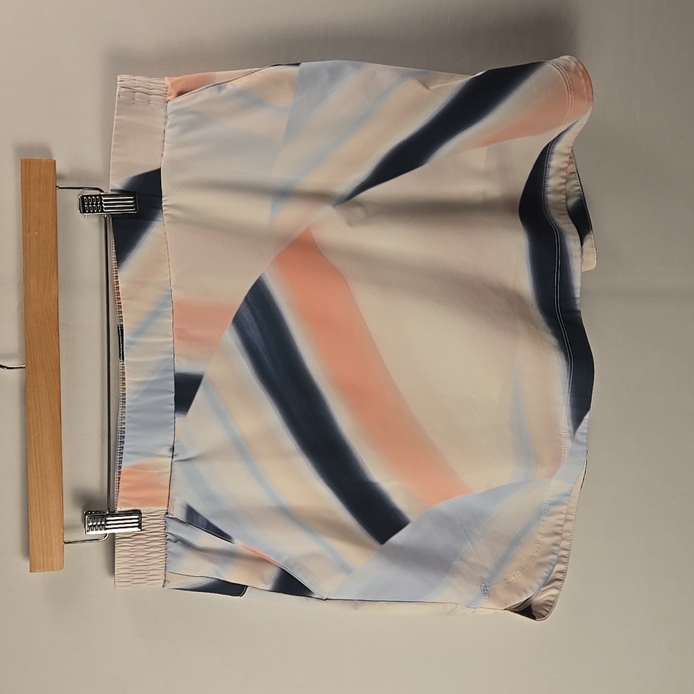 Calia Women's 16" Birdie Golf Skort Stripe Pattern SZ XL Athleisure Activewear